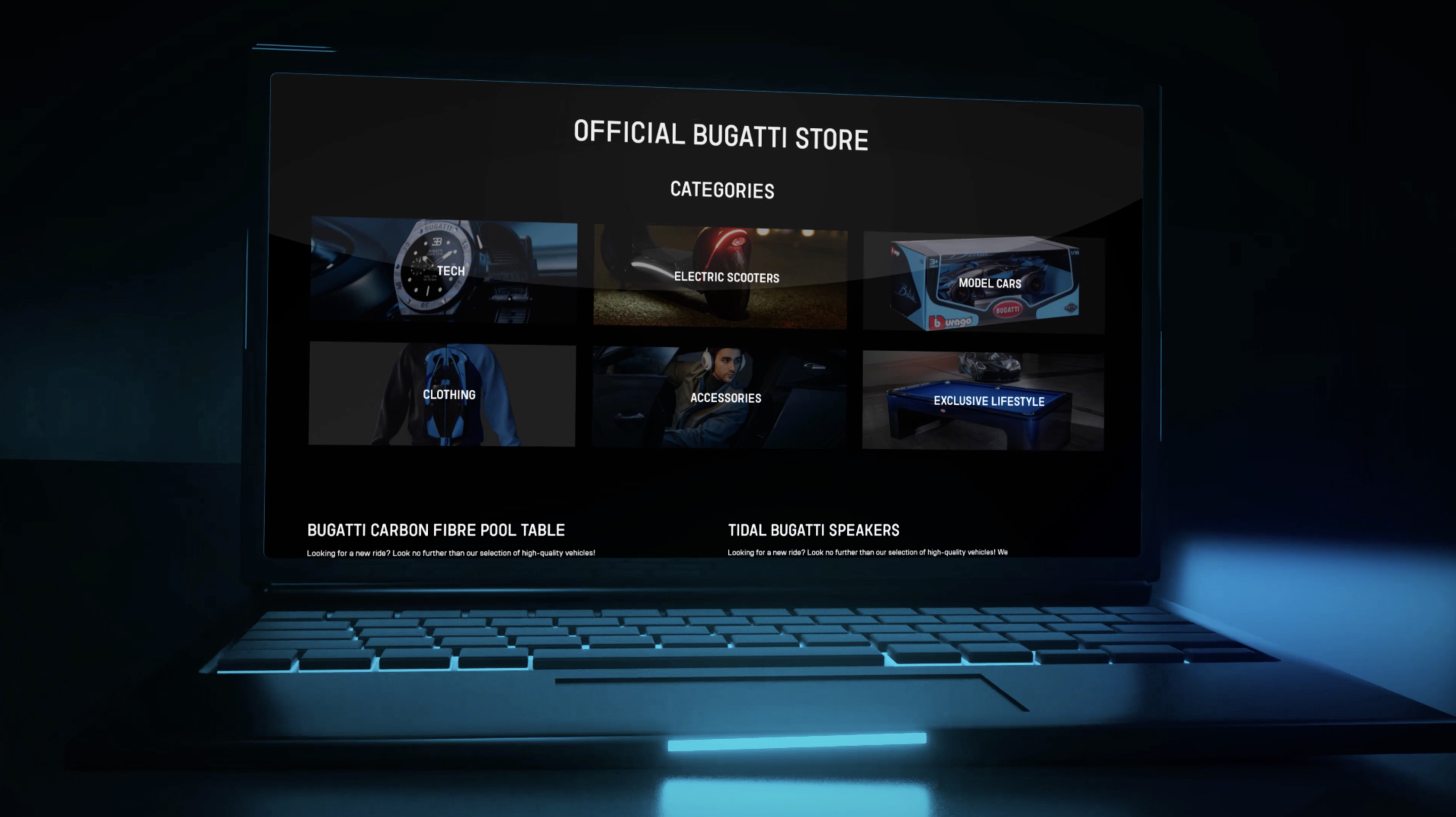 Bugatti redesigns its e-commerce portal for a unique online experience 